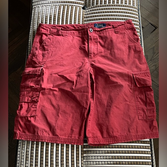 Other - Polo Ralph Lauren Red Cargo Shorts